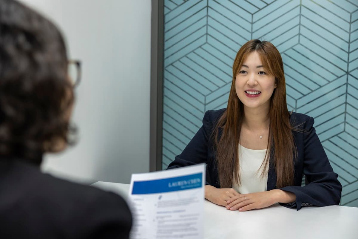 Recruiter ready to discuss your hiring needs